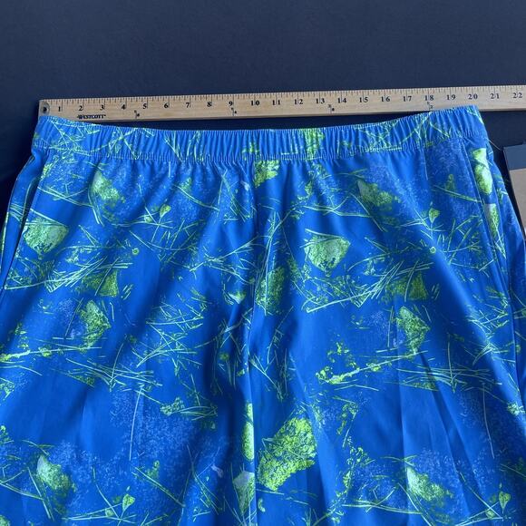 North Face Wander Shorts Mens 2XL Blue FlashDry Stretch Outdoor Regular Fit New - Picture 11 of 14